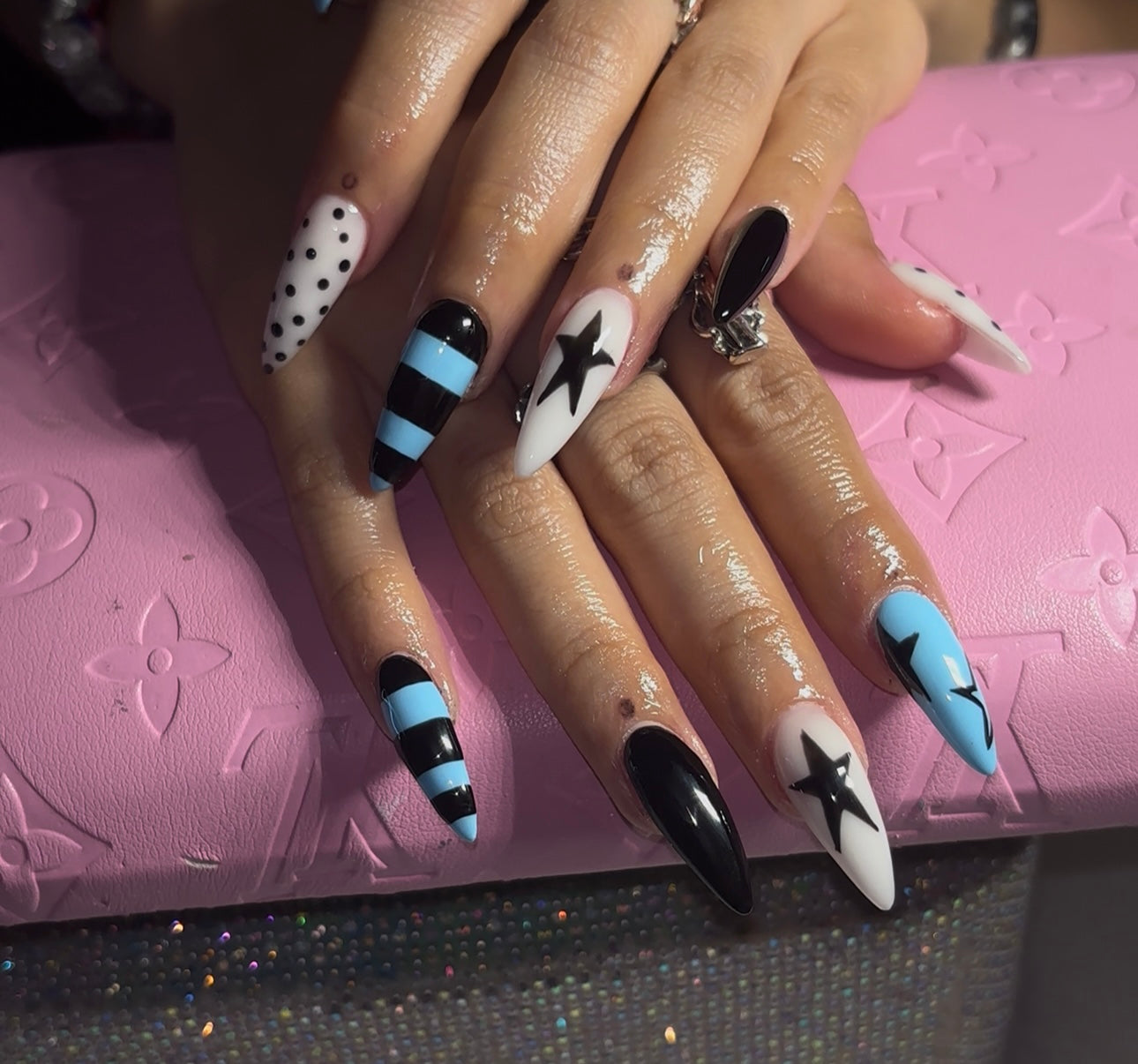 Superstar freestyle press-ons