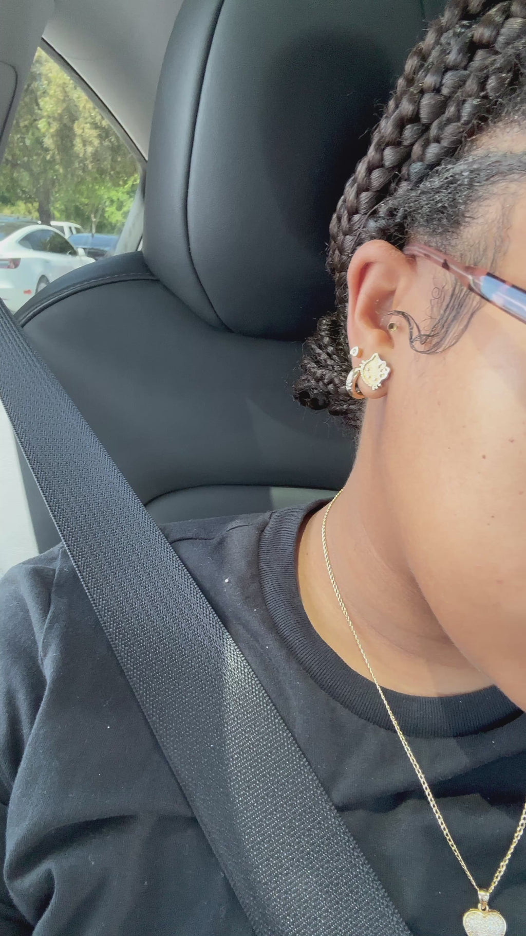 HK earrings