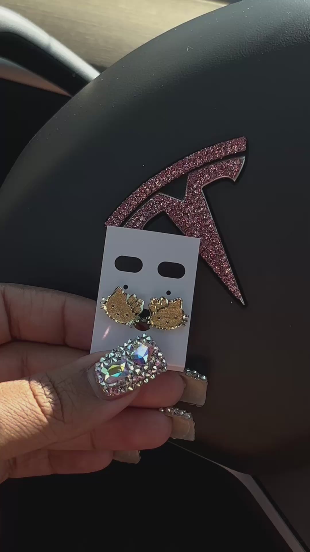HK earrings