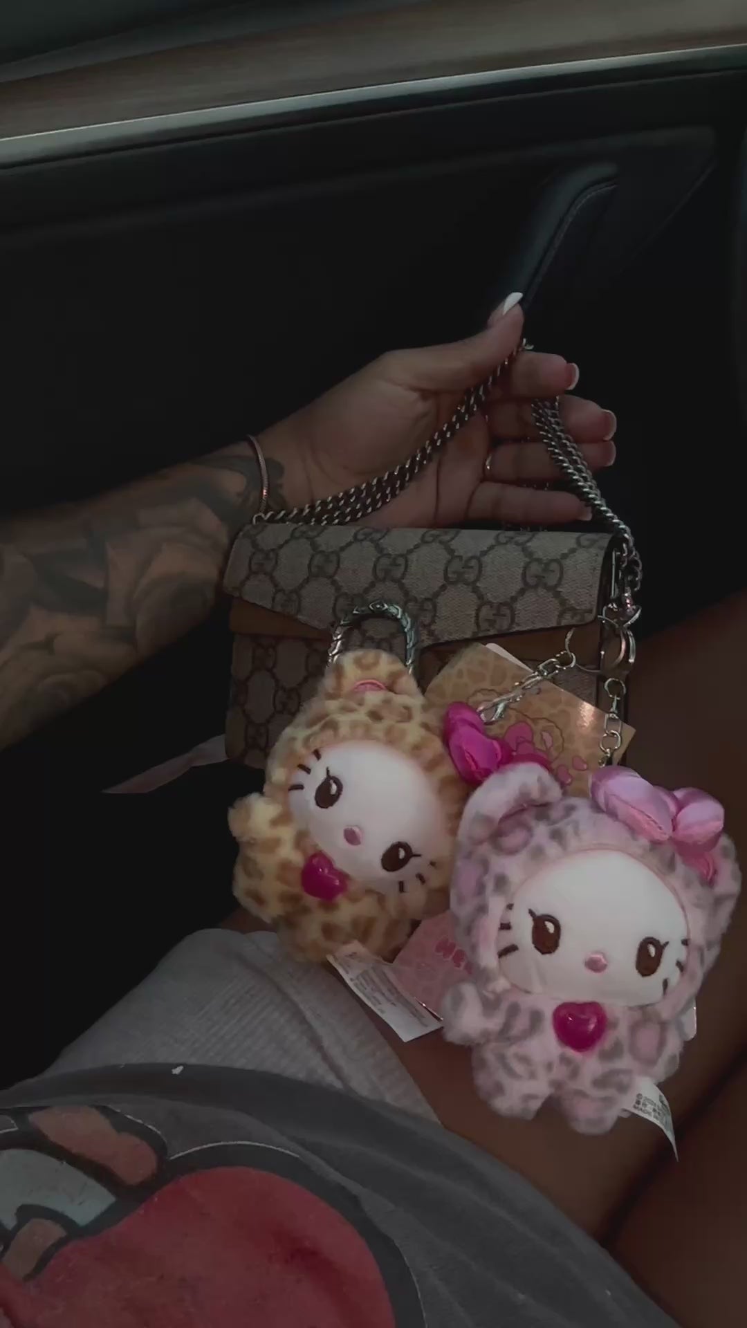 Kitty keychain/purse chain