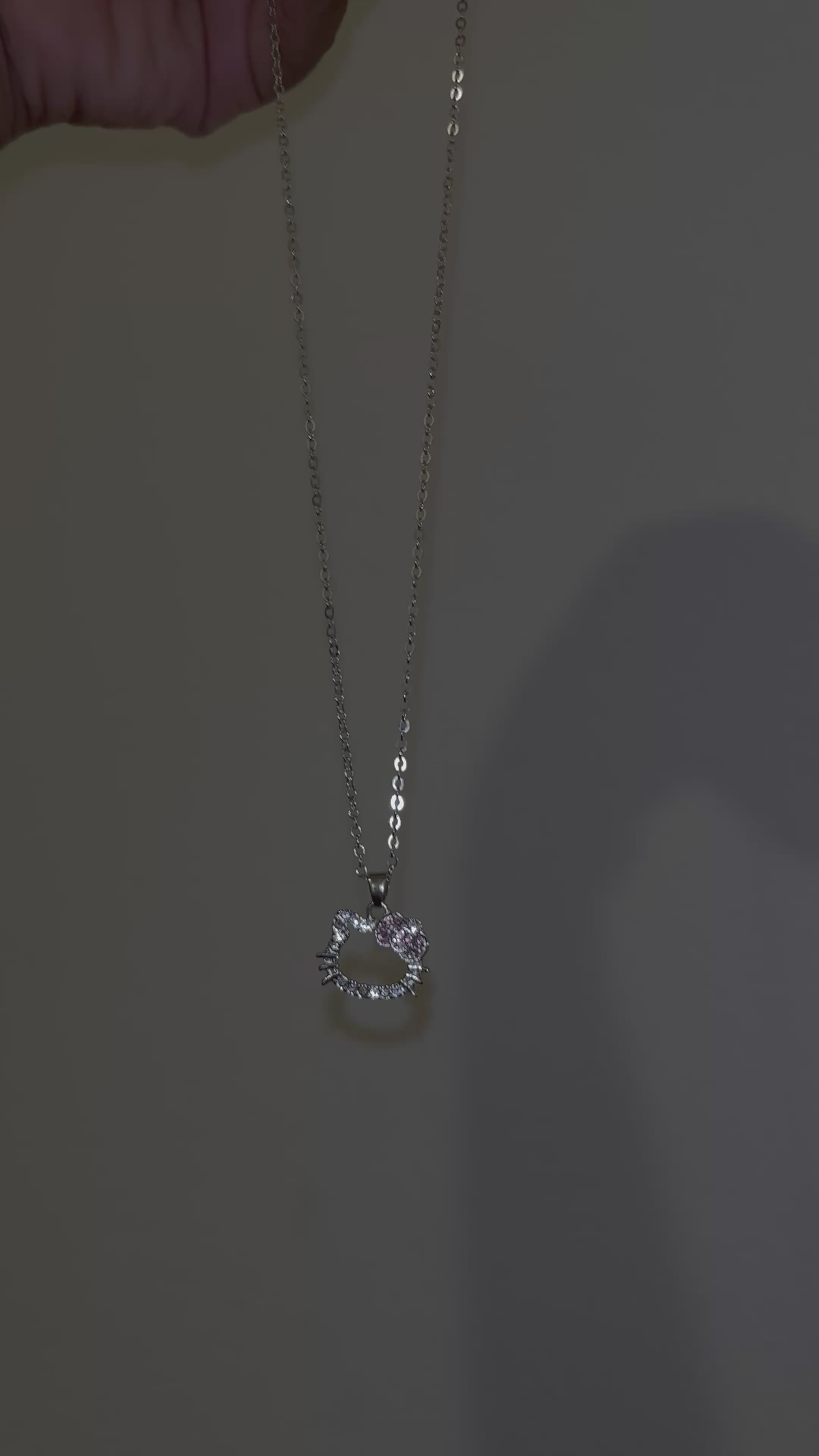 Hk bling necklace
